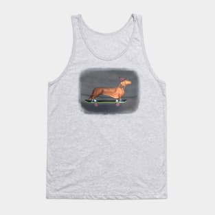 Wiener Boarder Tank Top